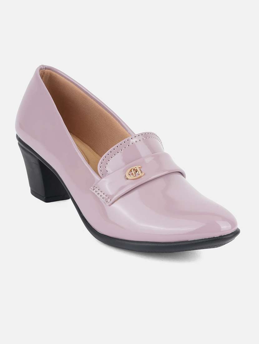 women solid slip on pump - 22292207 -  Standard Image - 3