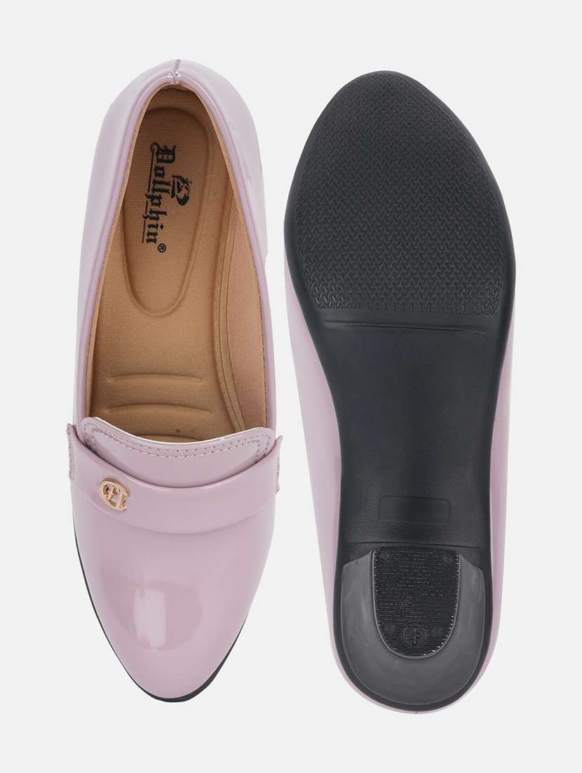 women solid slip on pump - 22292207 -  Standard Image - 5
