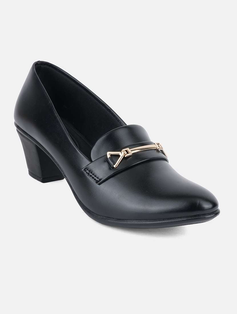 women solid slip on pump - 22292208 -  Standard Image - 3