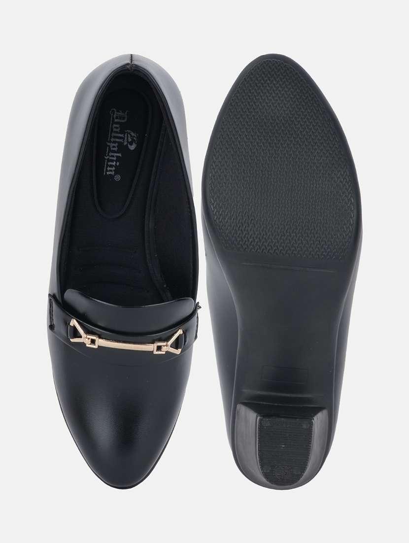 women solid slip on pump - 22292208 -  Standard Image - 5