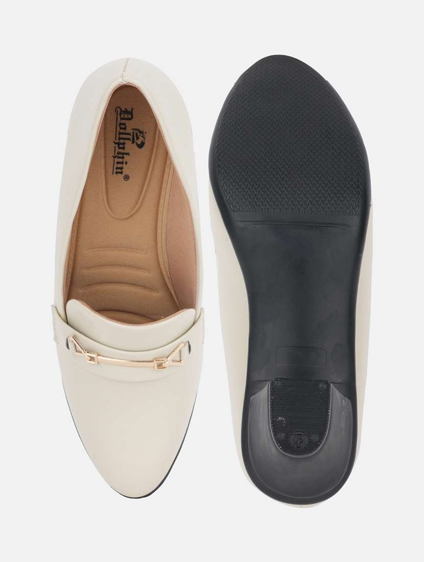 women solid slip on pump - 22292209 -  Standard Image - 5