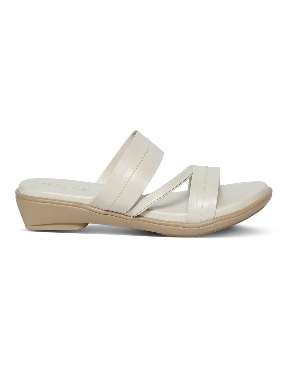 women solid slip on flat sandals - 22292240 -  Standard Image - 3