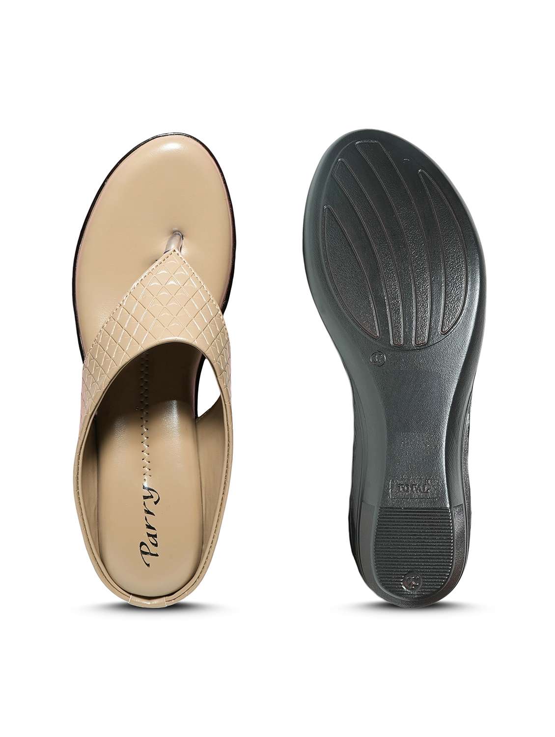 women solid slip on wedge - 22292249 -  Standard Image - 5