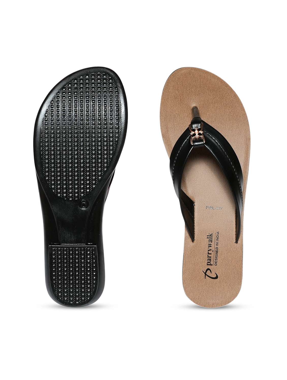 women solid slip on flat sandals - 22292273 -  Standard Image - 5