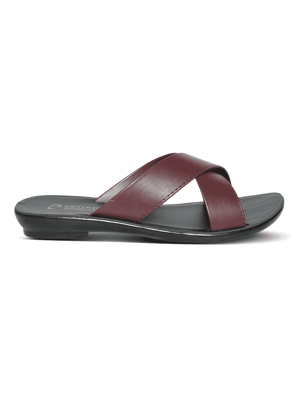 women solid slip on flat sandals - 22292275 -  Standard Image - 3