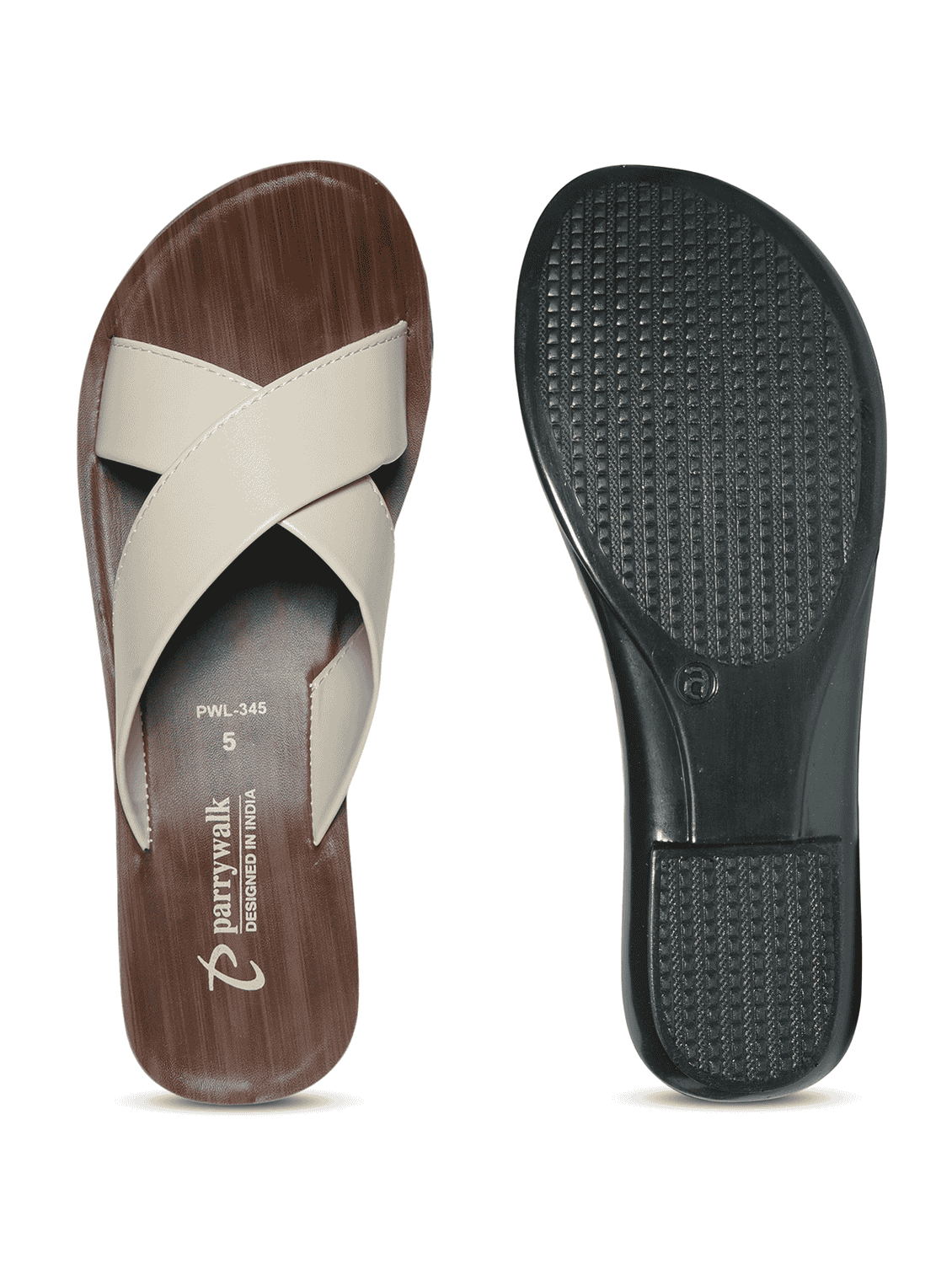 women solid slip on flat sandals - 22292275 -  Standard Image - 5