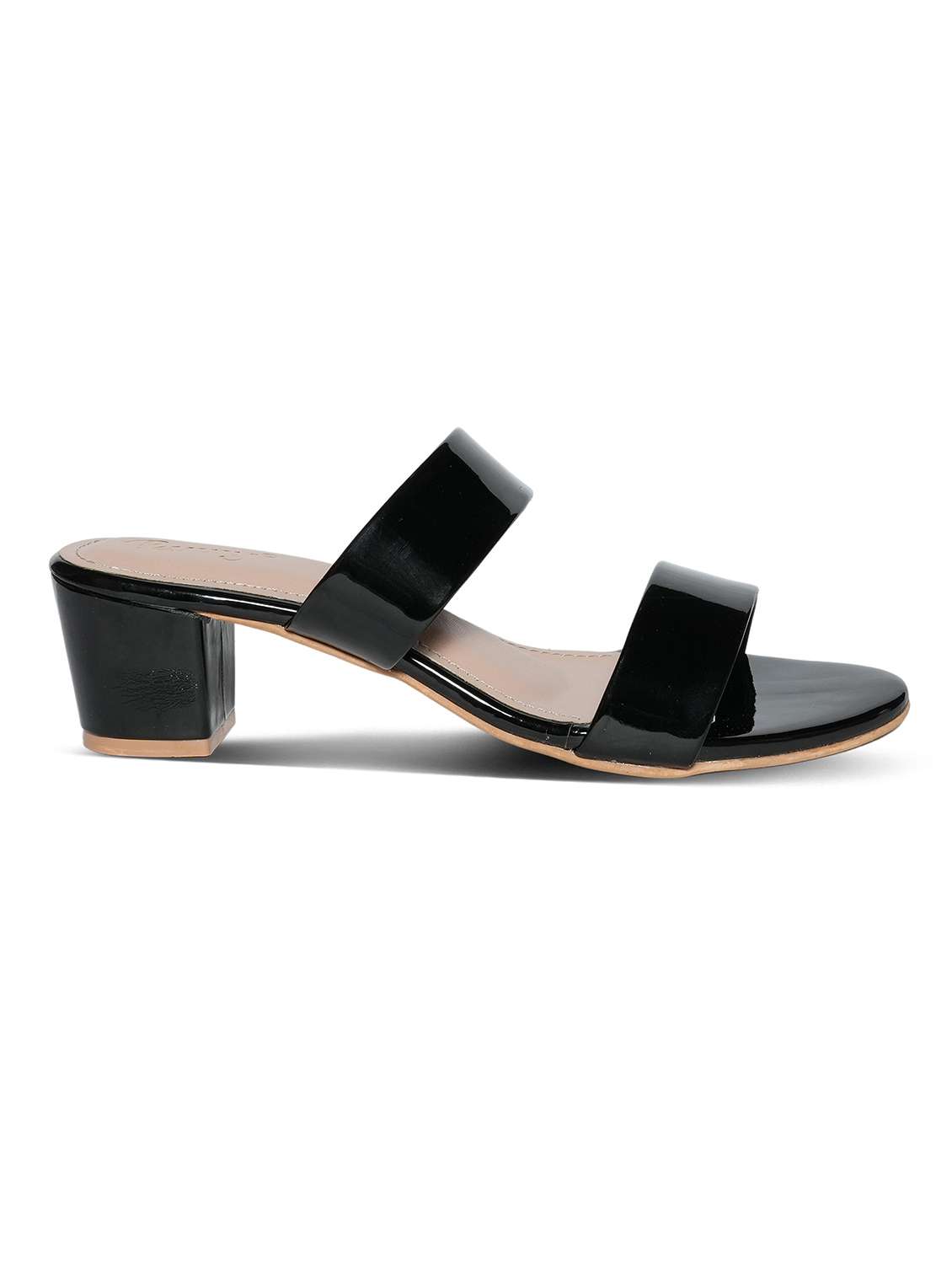 women black slip on sandal - 22292287 -  Standard Image - 3