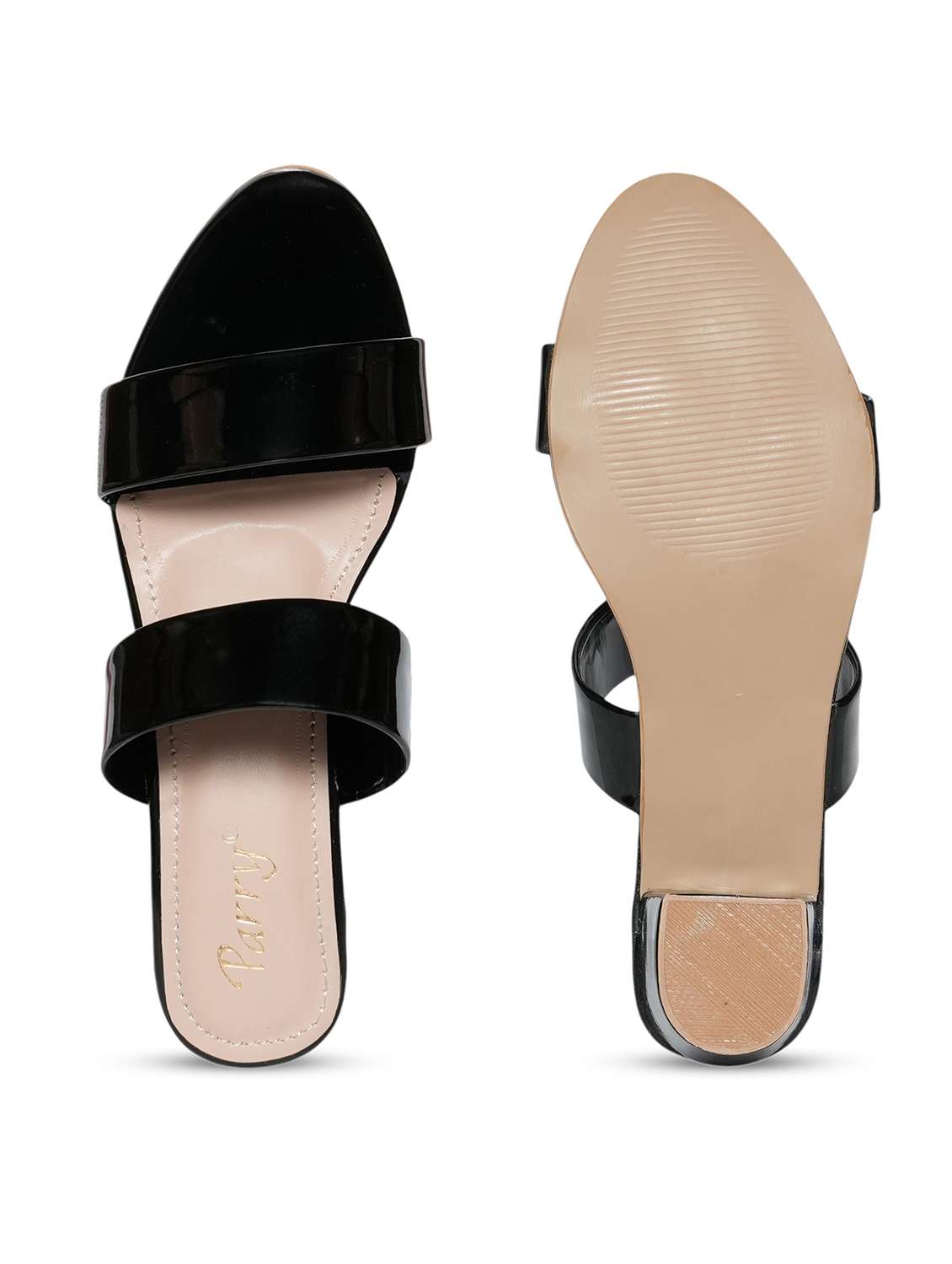 women black slip on sandal - 22292287 -  Standard Image - 5