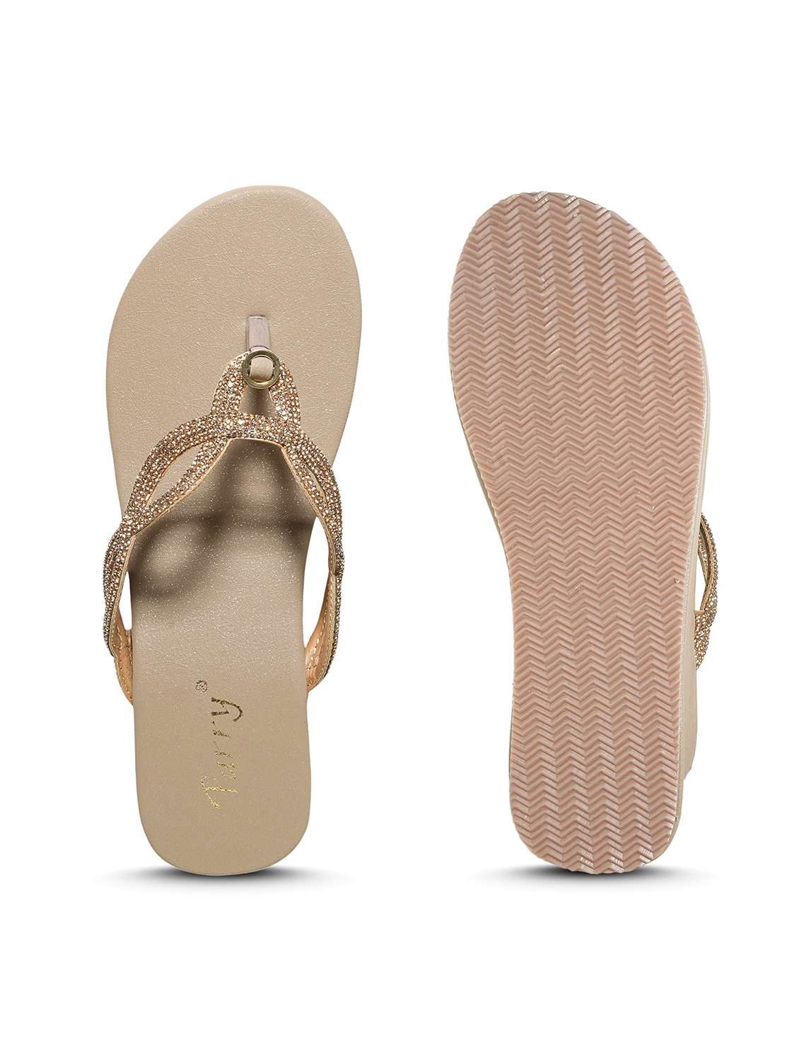 women solid slip on wedge - 22292289 -  Standard Image - 5