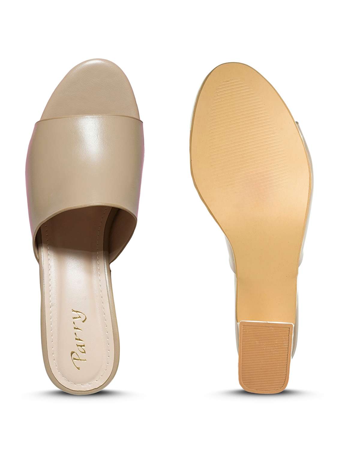 women solid slip on sandals - 22292293 -  Standard Image - 5