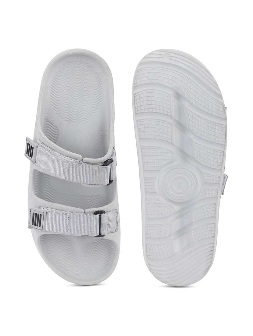 men solid slip on slider - 22293001 -  Standard Image - 3