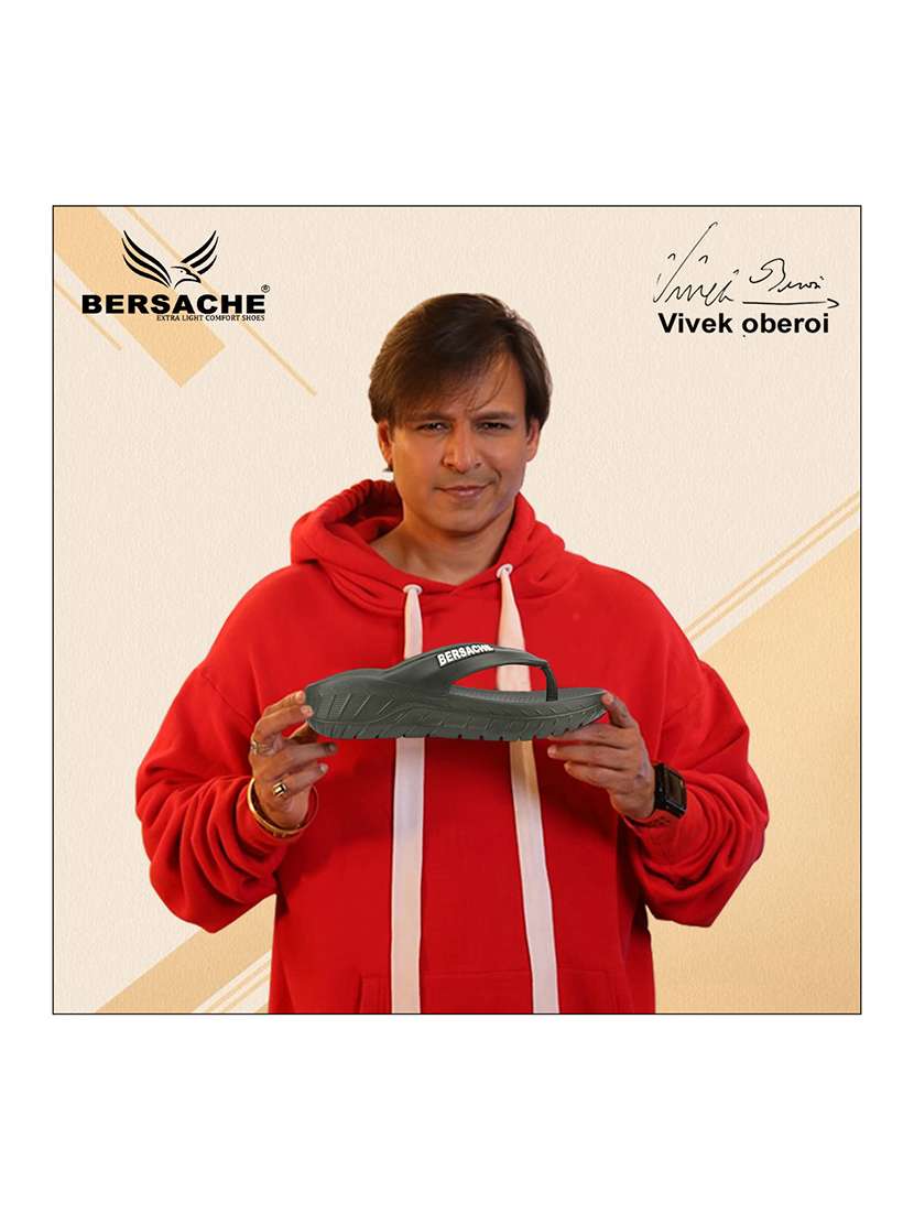 men solid toe seperator slipper - 22293005 -  Standard Image - 5