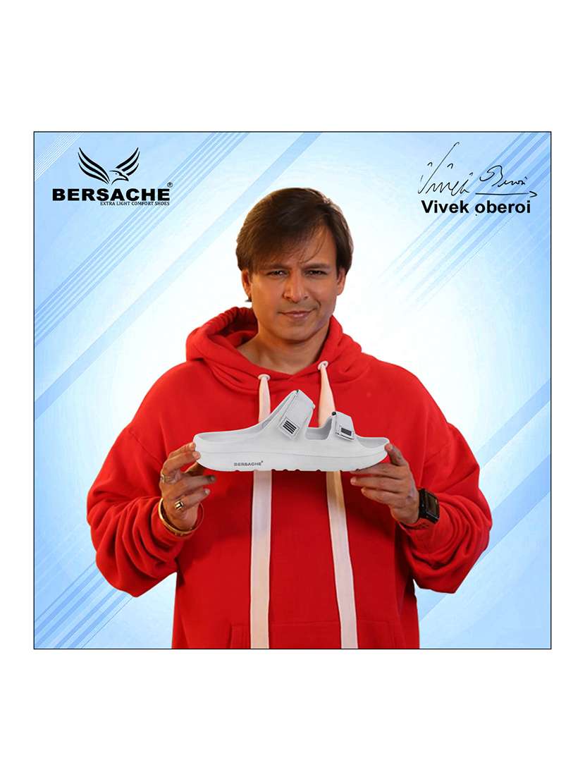 men solid slip on slider - 22293012 -  Standard Image - 5