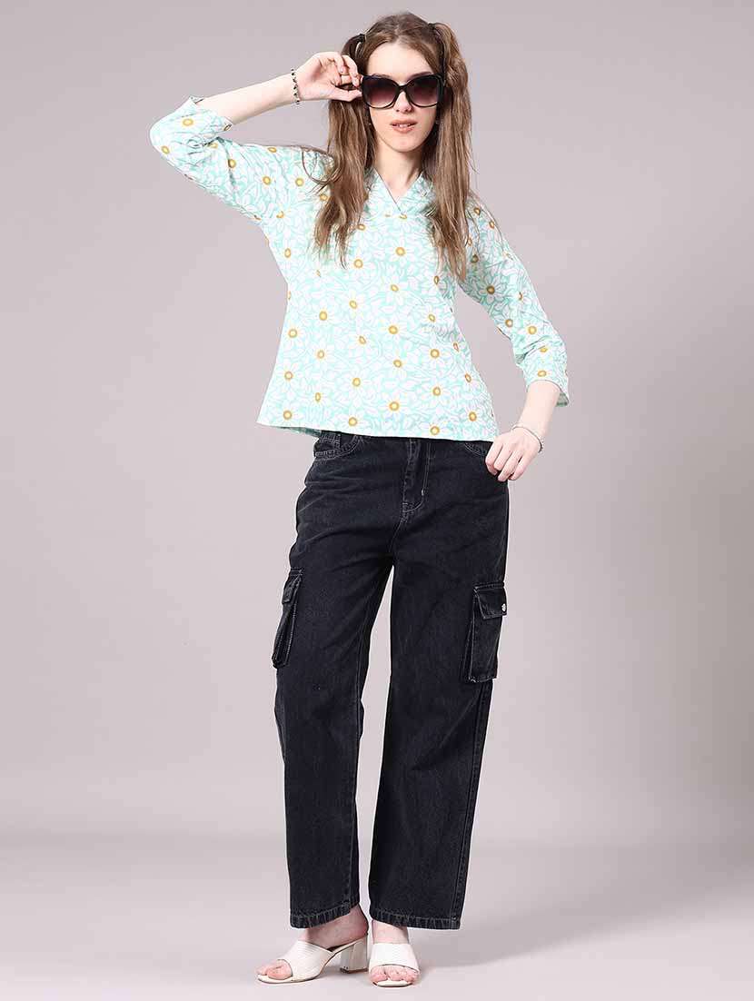 women green rayon straight kurti - 22293244 -  Standard Image - 5