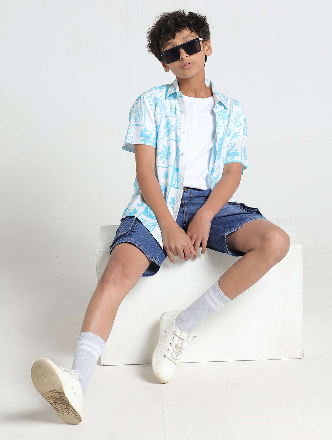 blue cotton shirt - 22293470 -  Standard Image - 5