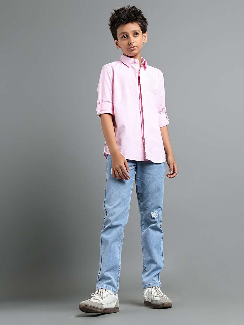 boys distressed mid rise slim fit jean - 22293620 -  Standard Image - 3