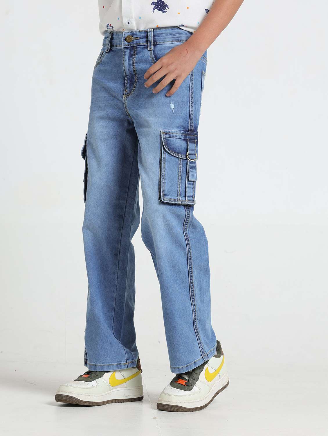 blue denim plain jean