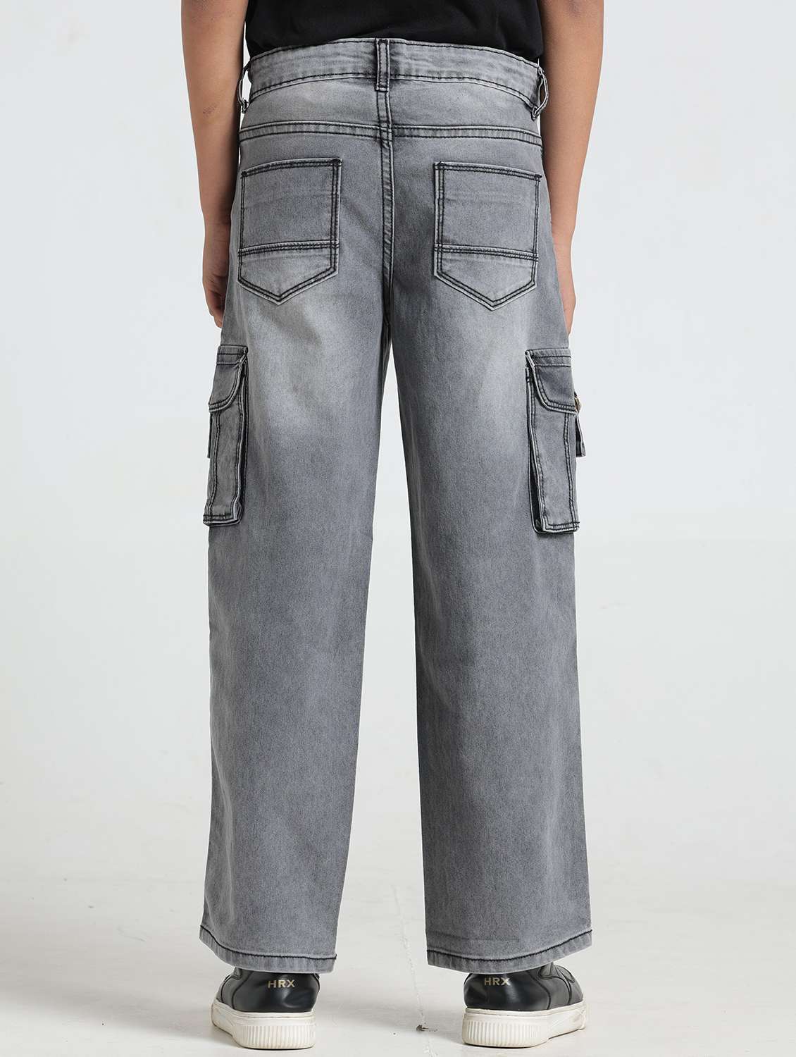 Grey Denim Distressed Jean - 22293627 -  Standard Image - 3