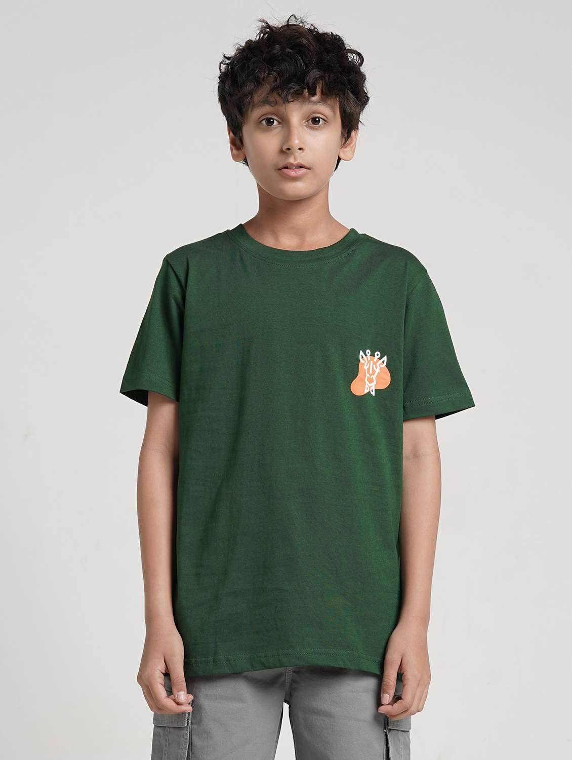 boys printed short sleeve t-shirt