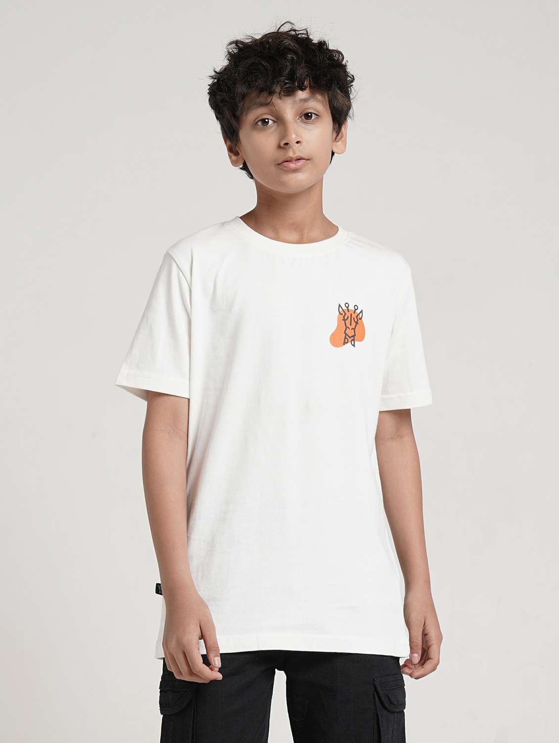 boys printed short sleeve t-shirt