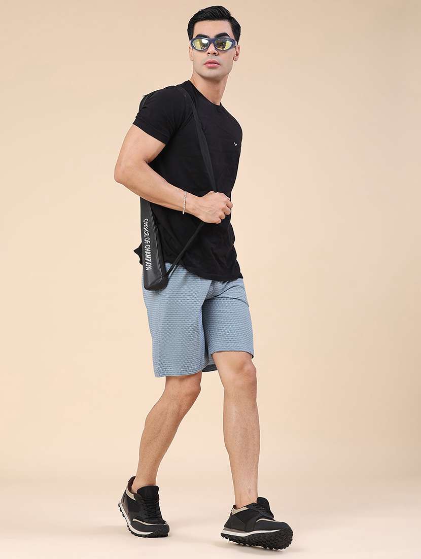 men printed mid rise regular fit shorts - 22293767 -  Standard Image - 5