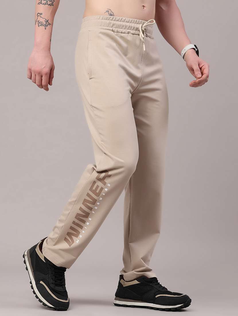 men printed mid rise regular fit trackpant - 22293790 -  Standard Image - 3