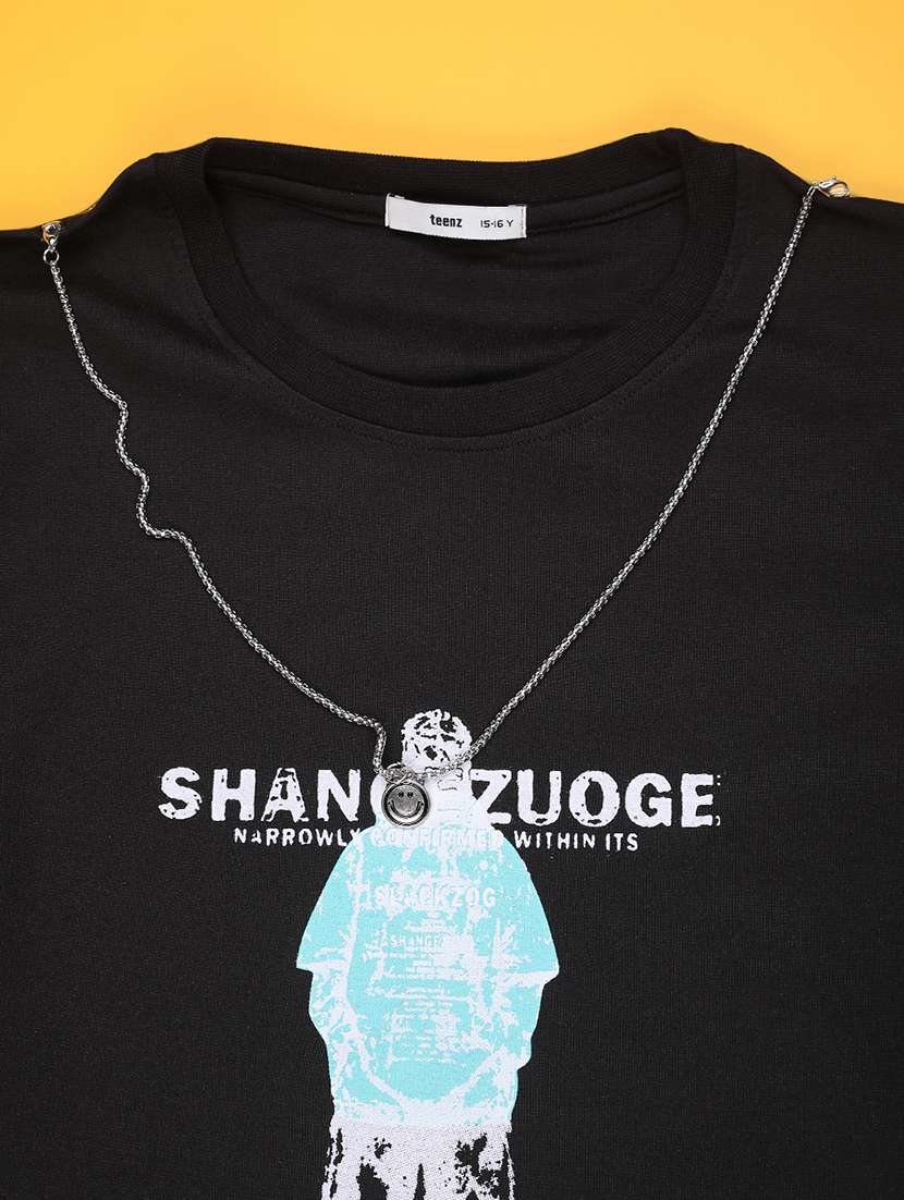 boys printed short sleeve t-shirt  - 22293798 -  Standard Image - 3