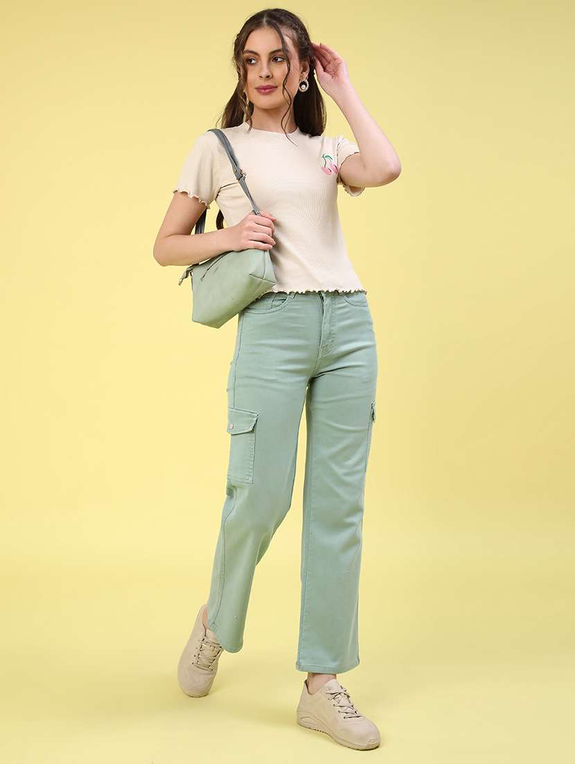 beige cotton regular top - 22293857 -  Standard Image - 5