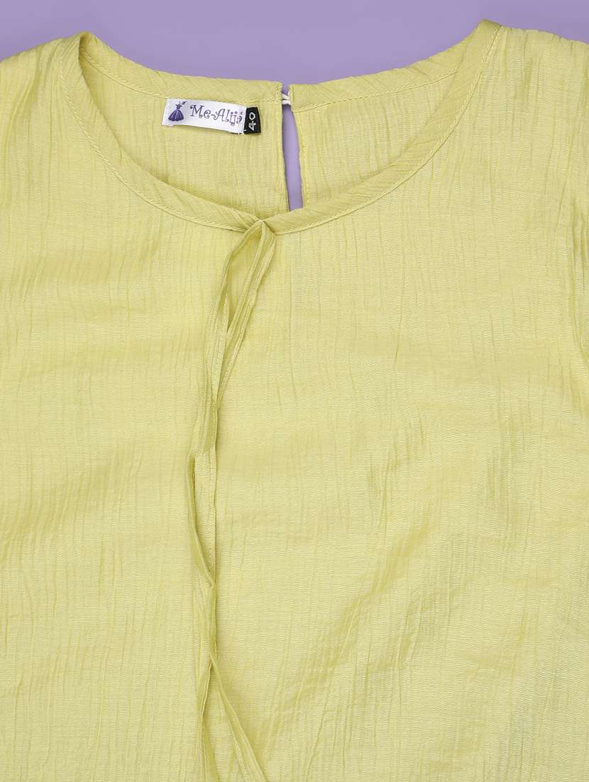 girl solid sleeveless a-line dress - 22294084 -  Standard Image - 3