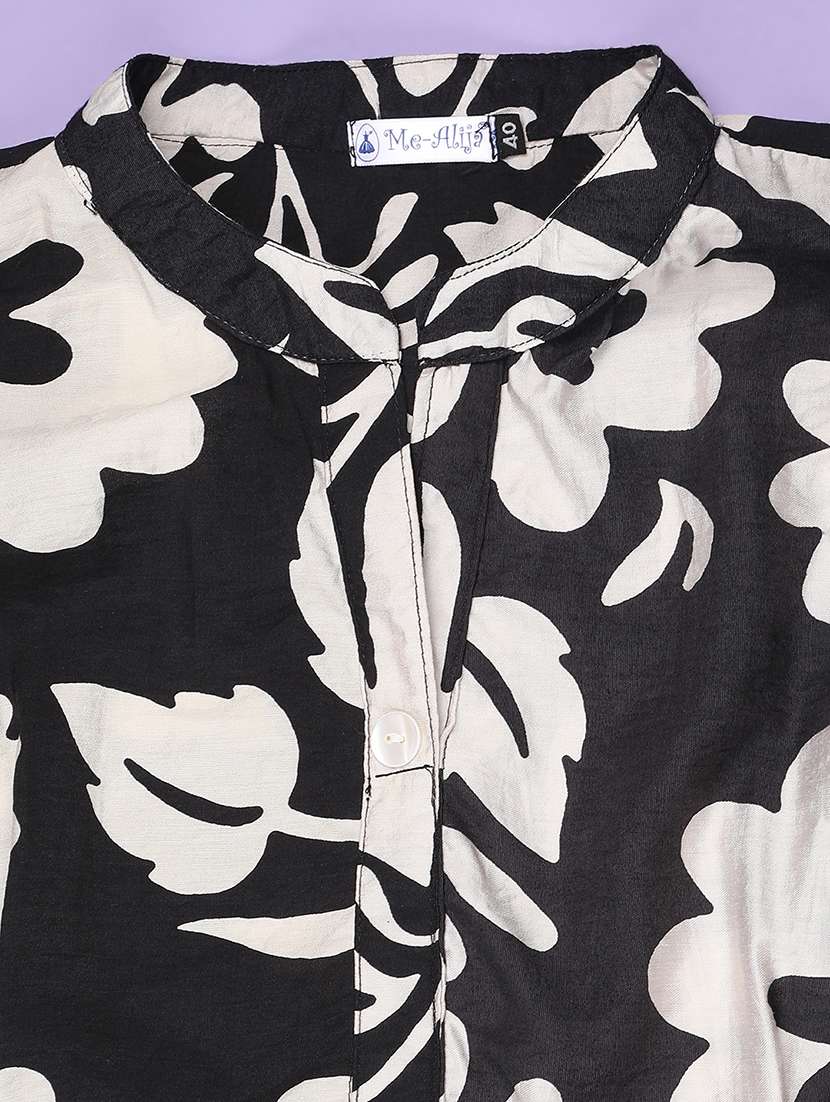 girls floral print short sleeve shirt dress - 22294087 -  Standard Image - 3