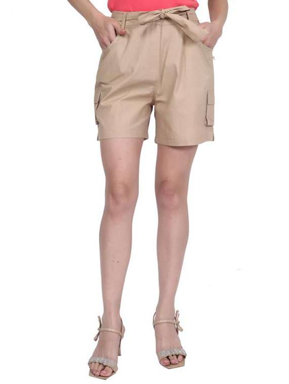 women solid mid rise tailored regular