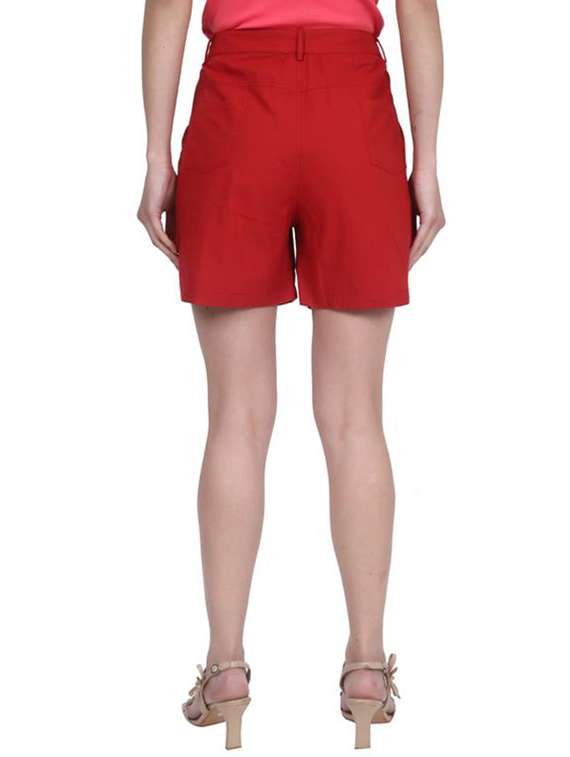 women solid mid rise tailored regular - 22294259 -  Standard Image - 3