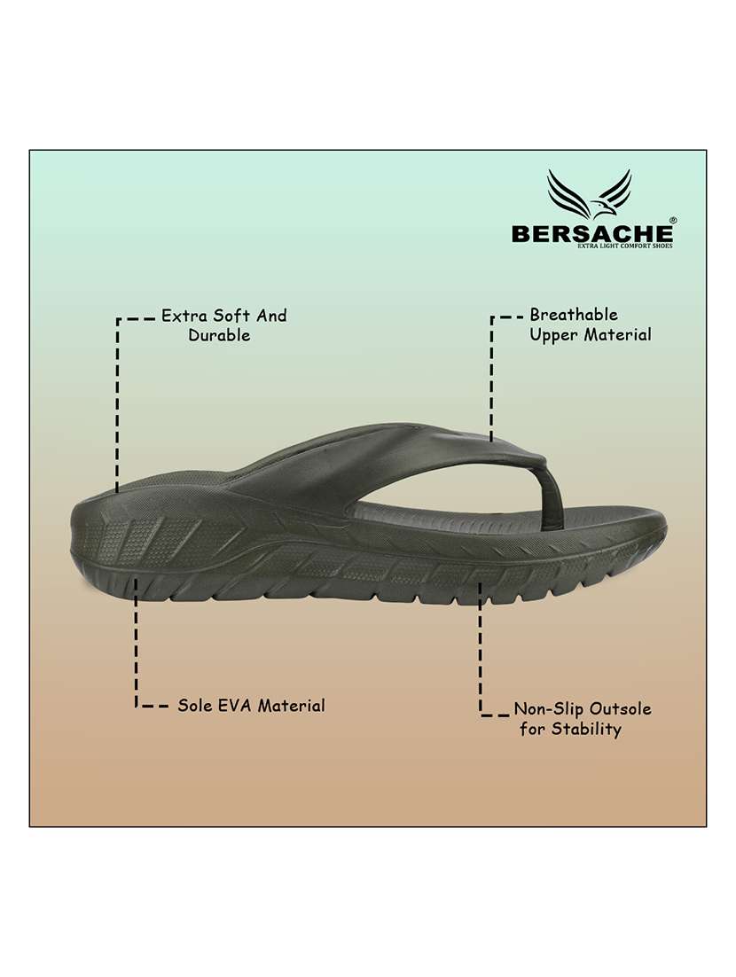 men solid toe seperator slipper - 22294279 -  Standard Image - 5