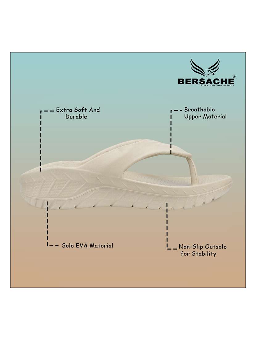 men solid toe seperator slipper - 22294280 -  Standard Image - 5