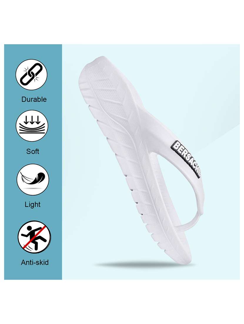 men solid toe seperator slipper - 22294281 -  Standard Image - 3