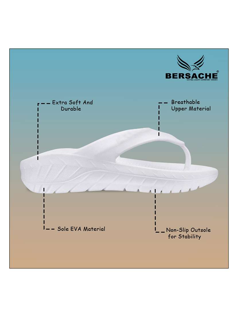men solid toe seperator slipper - 22294281 -  Standard Image - 5