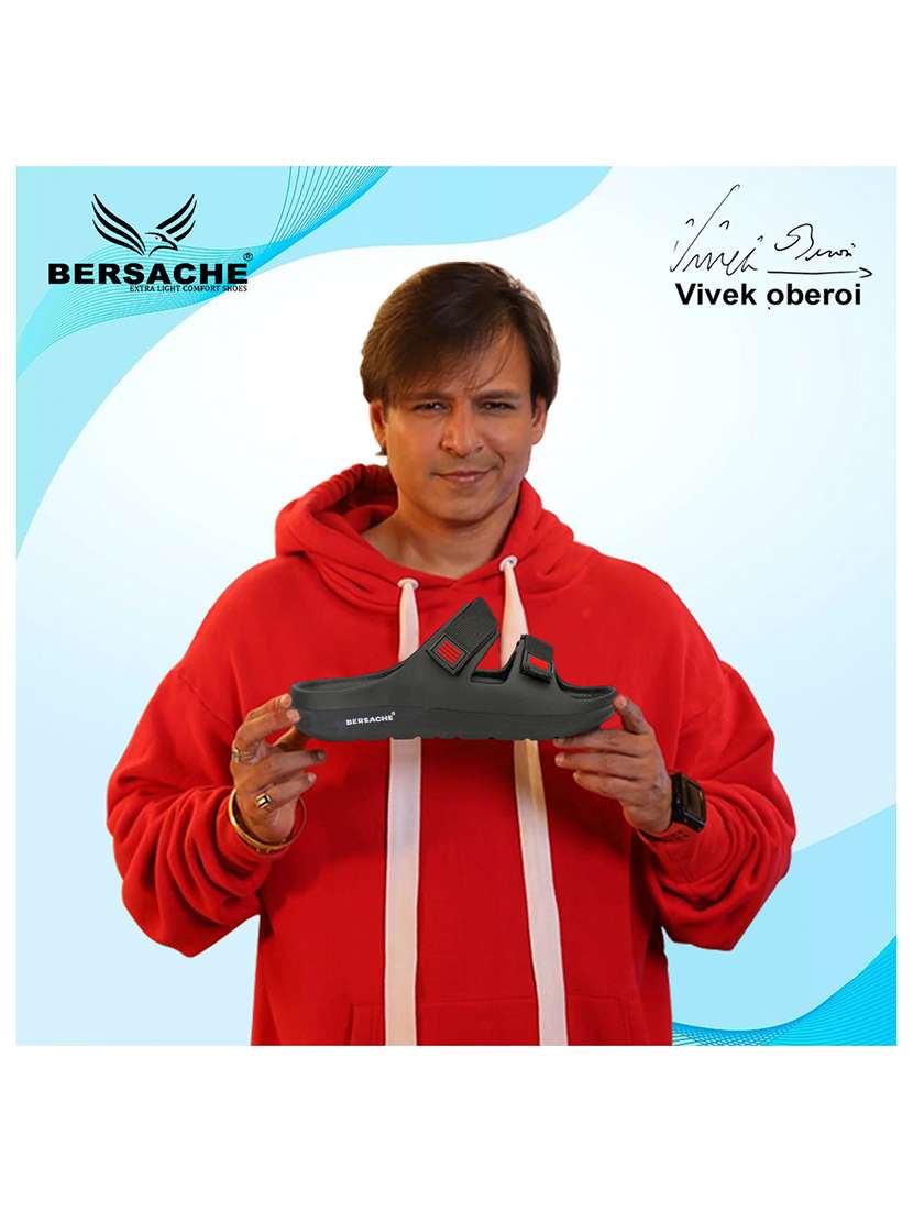 men solid slip on slider - 22294285 -  Standard Image - 5