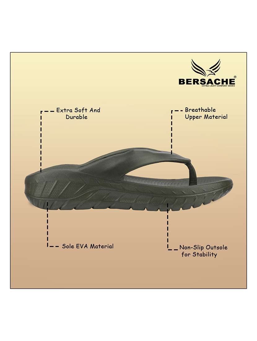 men solid toe seperator slipper - 22294293 -  Standard Image - 5