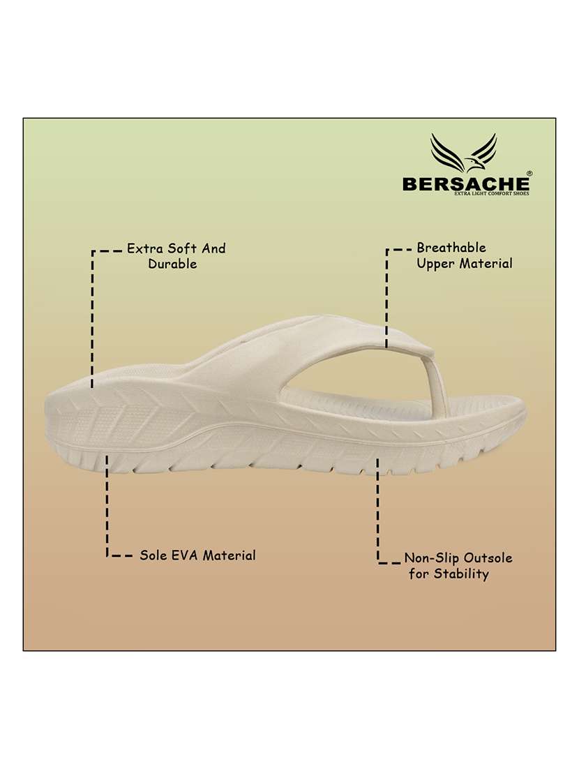 men solid toe seperator slipper - 22294294 -  Standard Image - 5