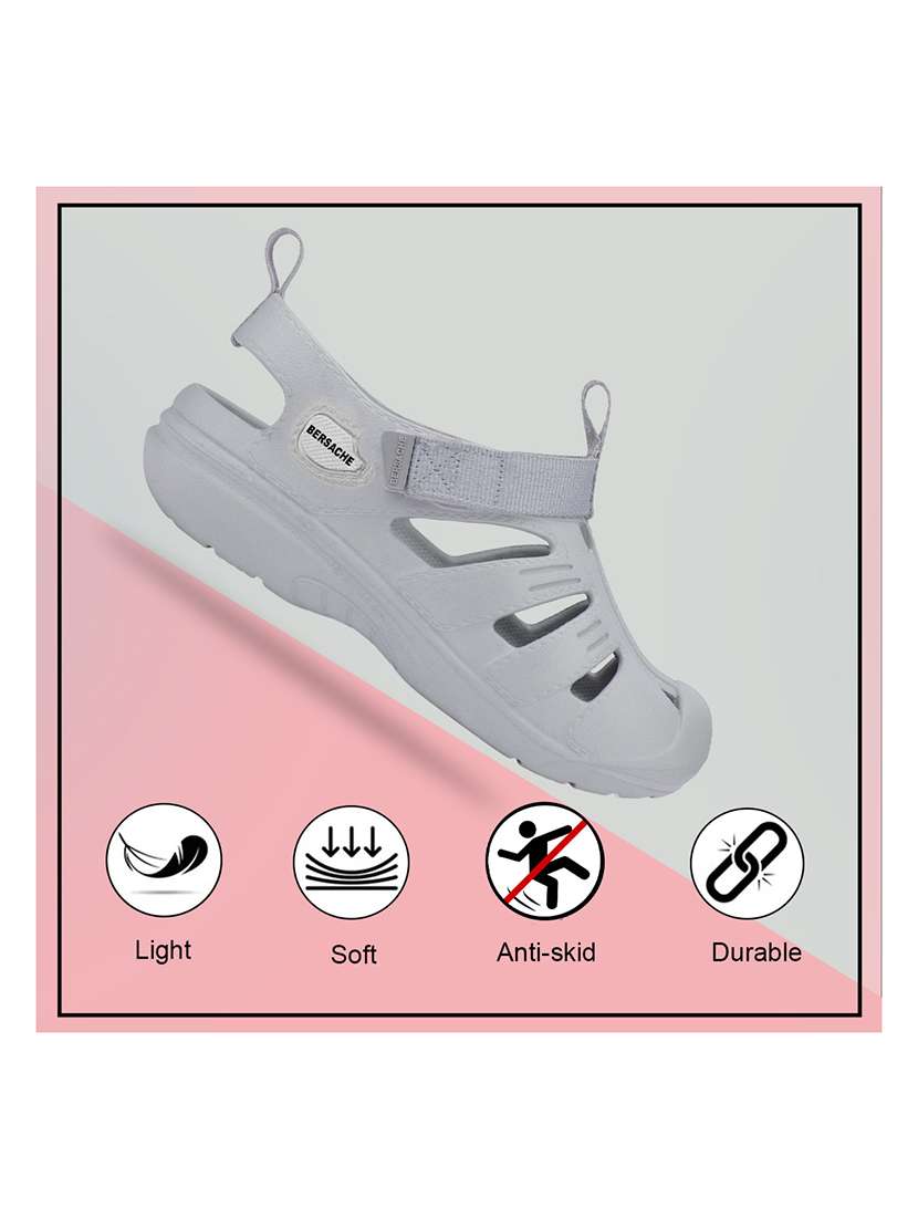 men solid slip on clog - 22294298 -  Standard Image - 3