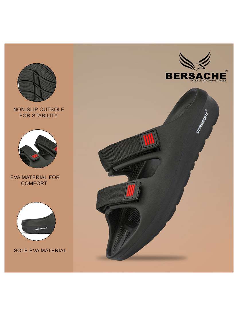 men solid slip on slider - 22294299 -  Standard Image - 3