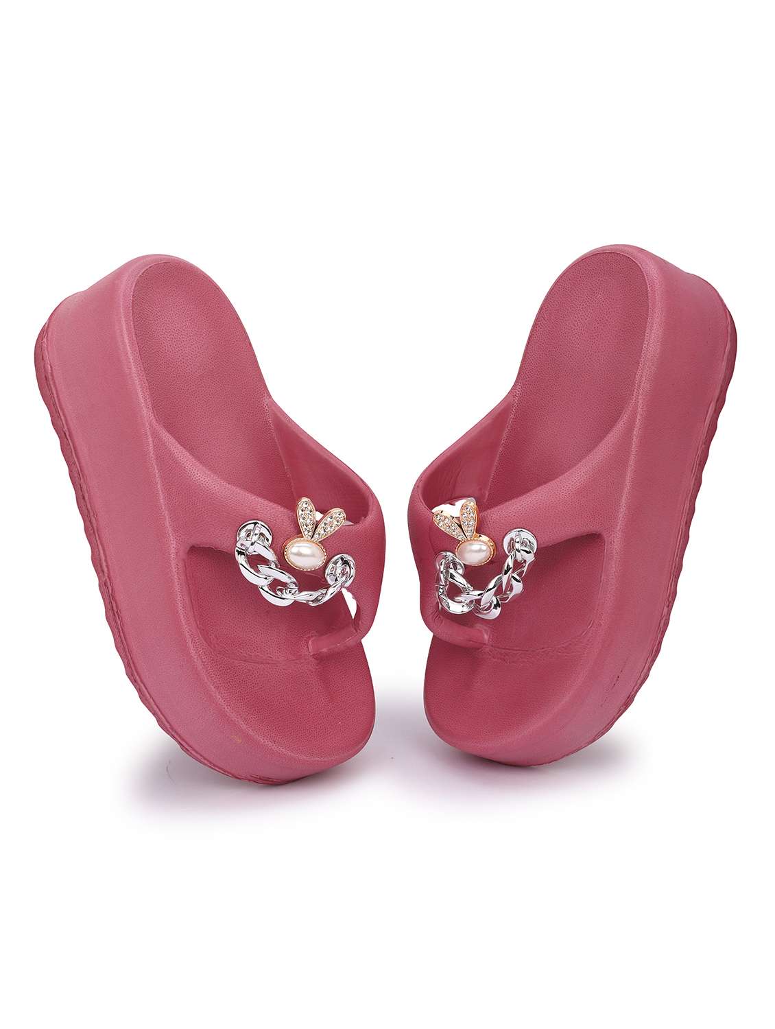 women solid slip on flip flop - 22294334 -  Standard Image - 3