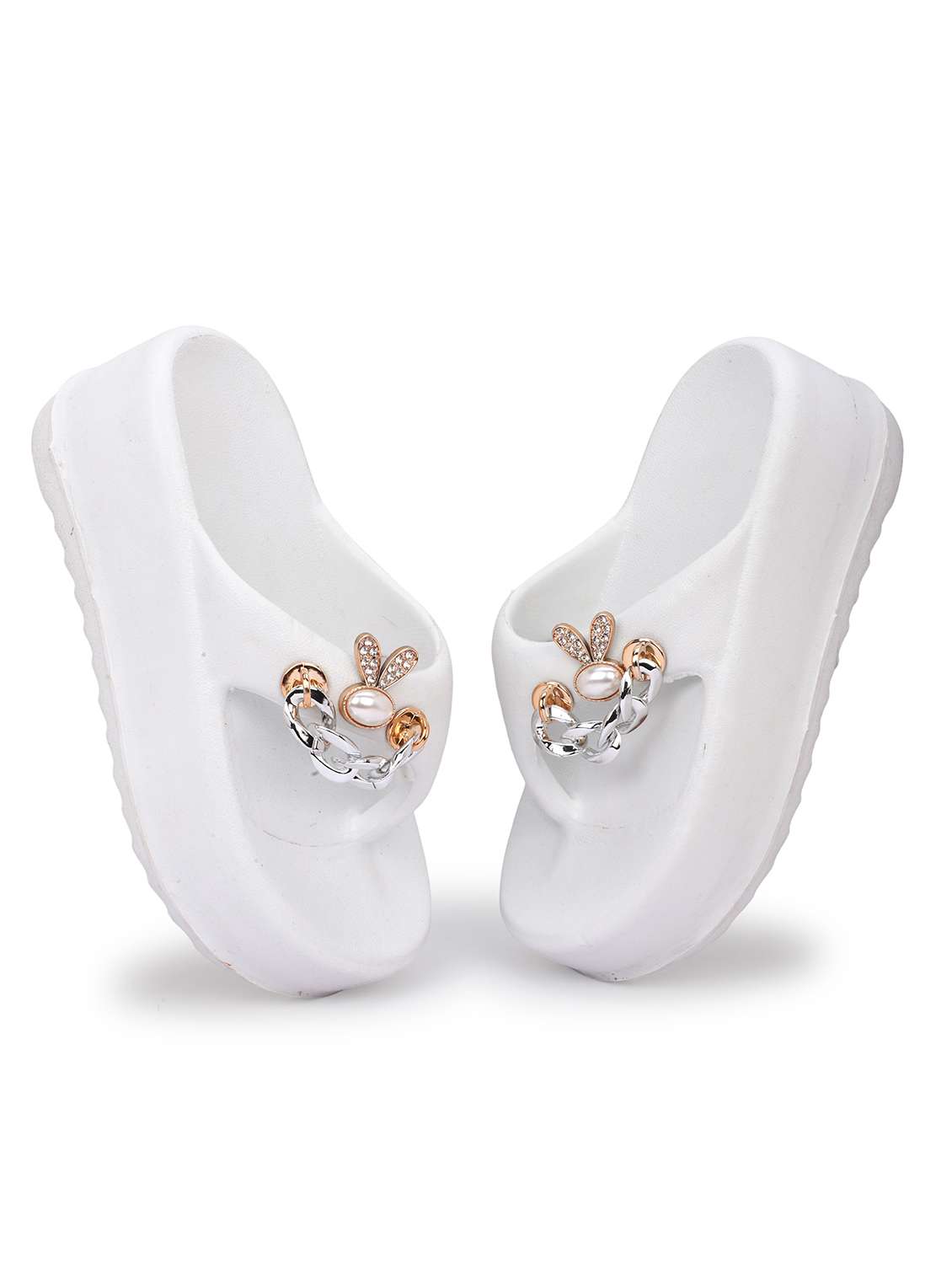 women solid slip on flip flop - 22294335 -  Standard Image - 3