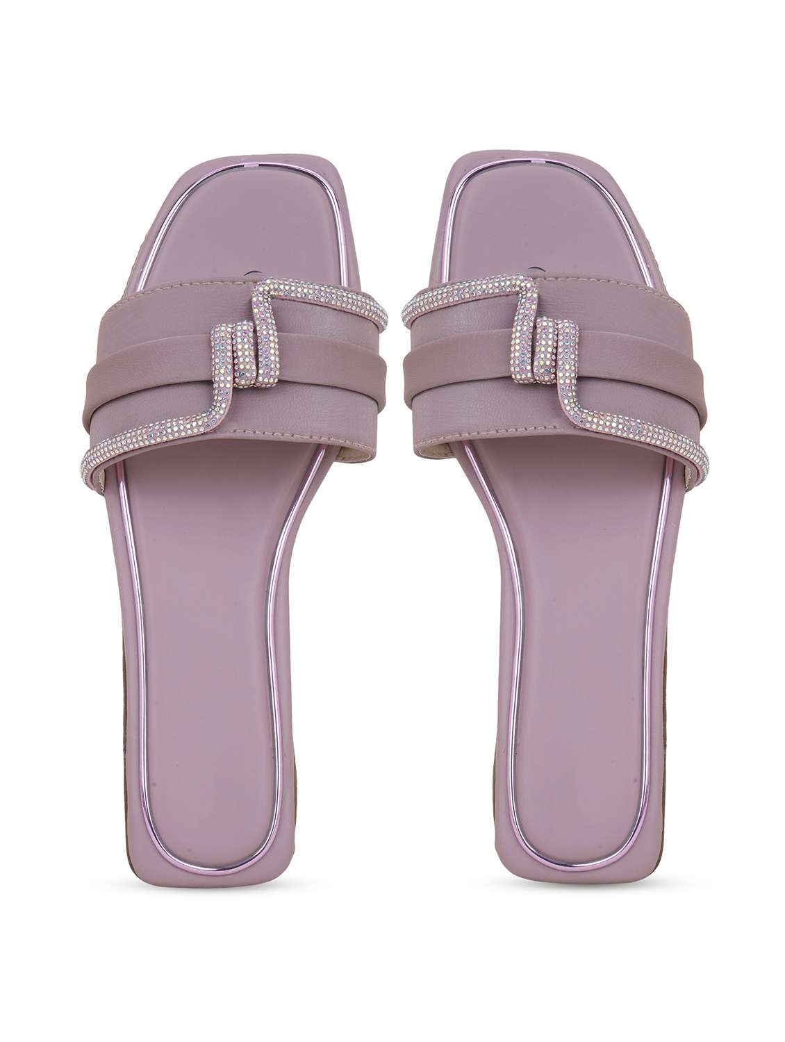 women slip on flat sandal - 22294737 -  Standard Image - 3