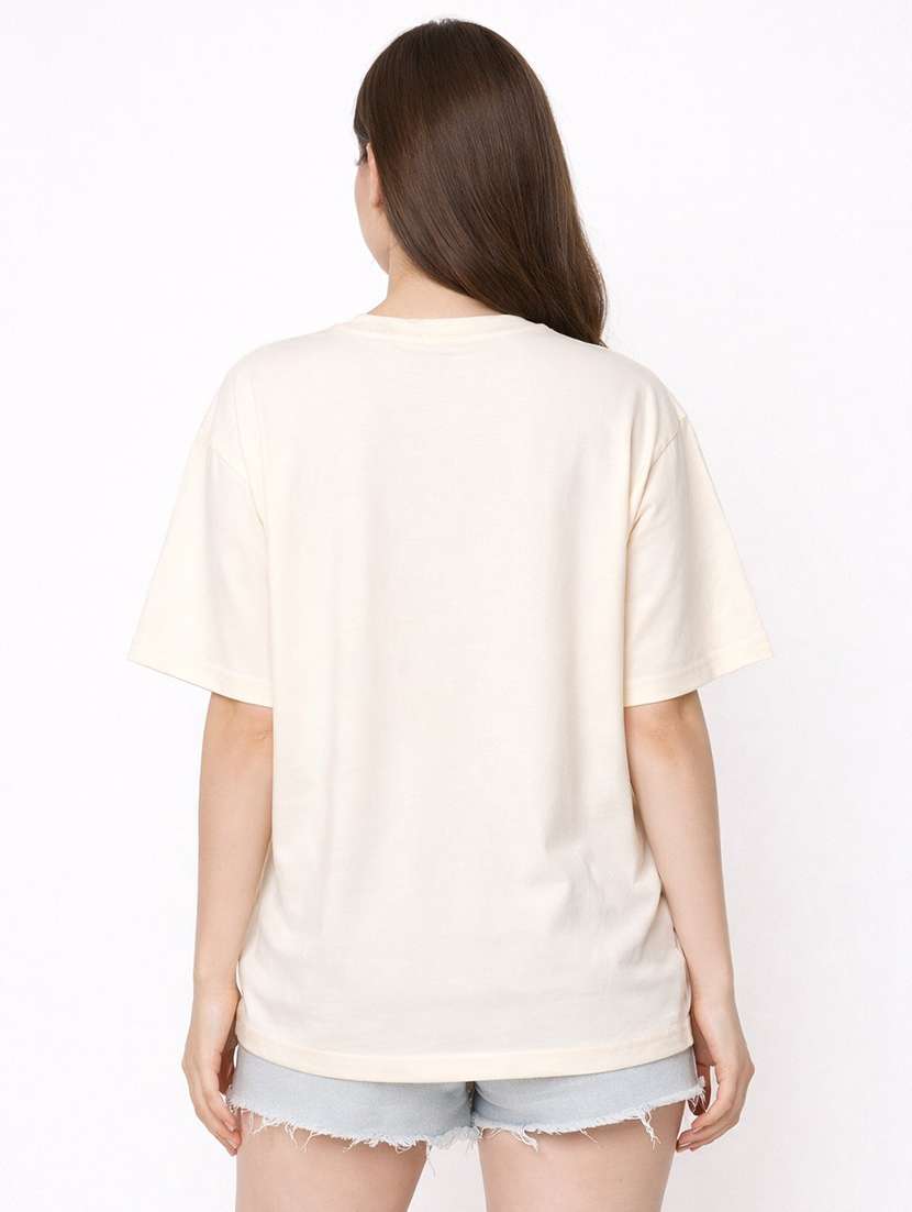 women pack of 2 printed oversized t-shirt - 22294854 -  Standard Image - 3