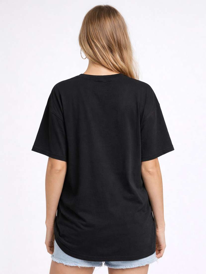 women pack of 2 printed oversized t-shirt - 22294865 -  Standard Image - 3