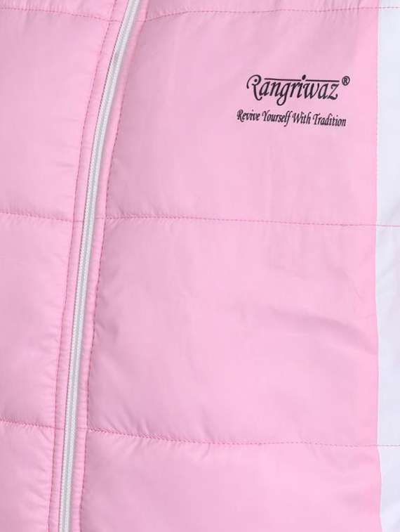 women stand collar long sleeve quilted jacket - 22294886 -  Standard Image - 5