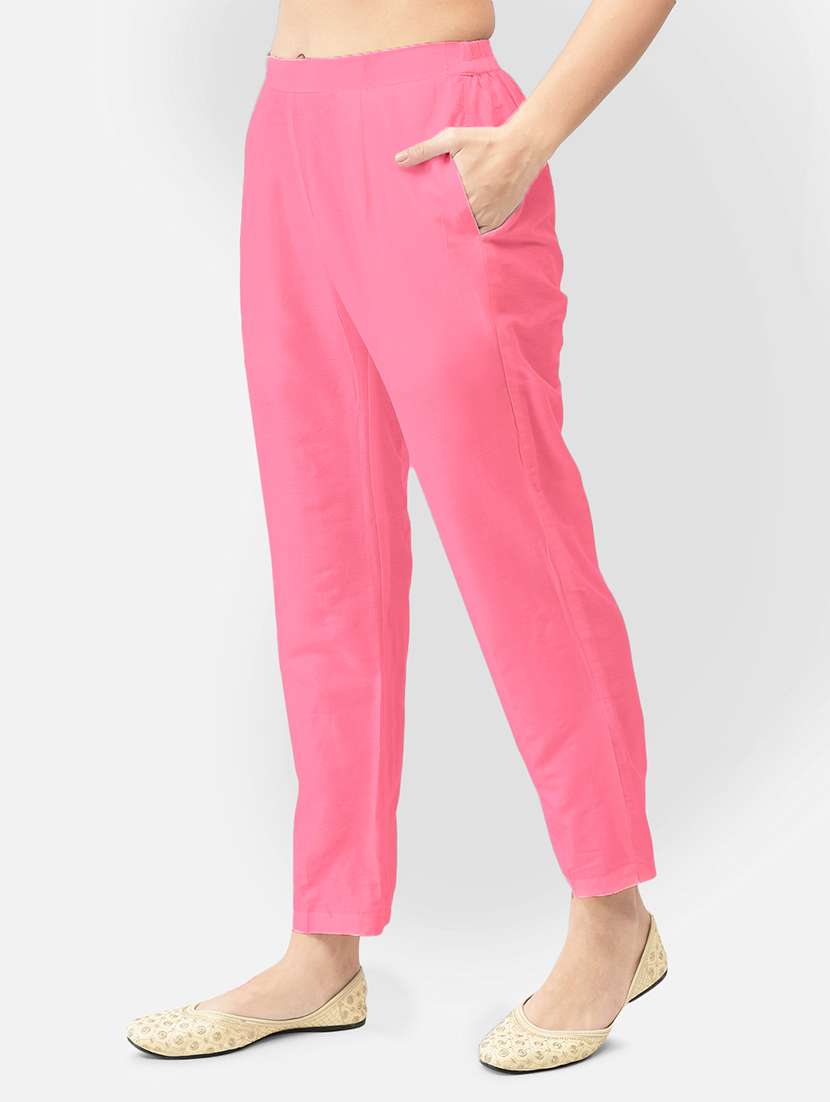 women printed three quarter sleeve kurta pant set - 22295028 -  Standard Image - 5