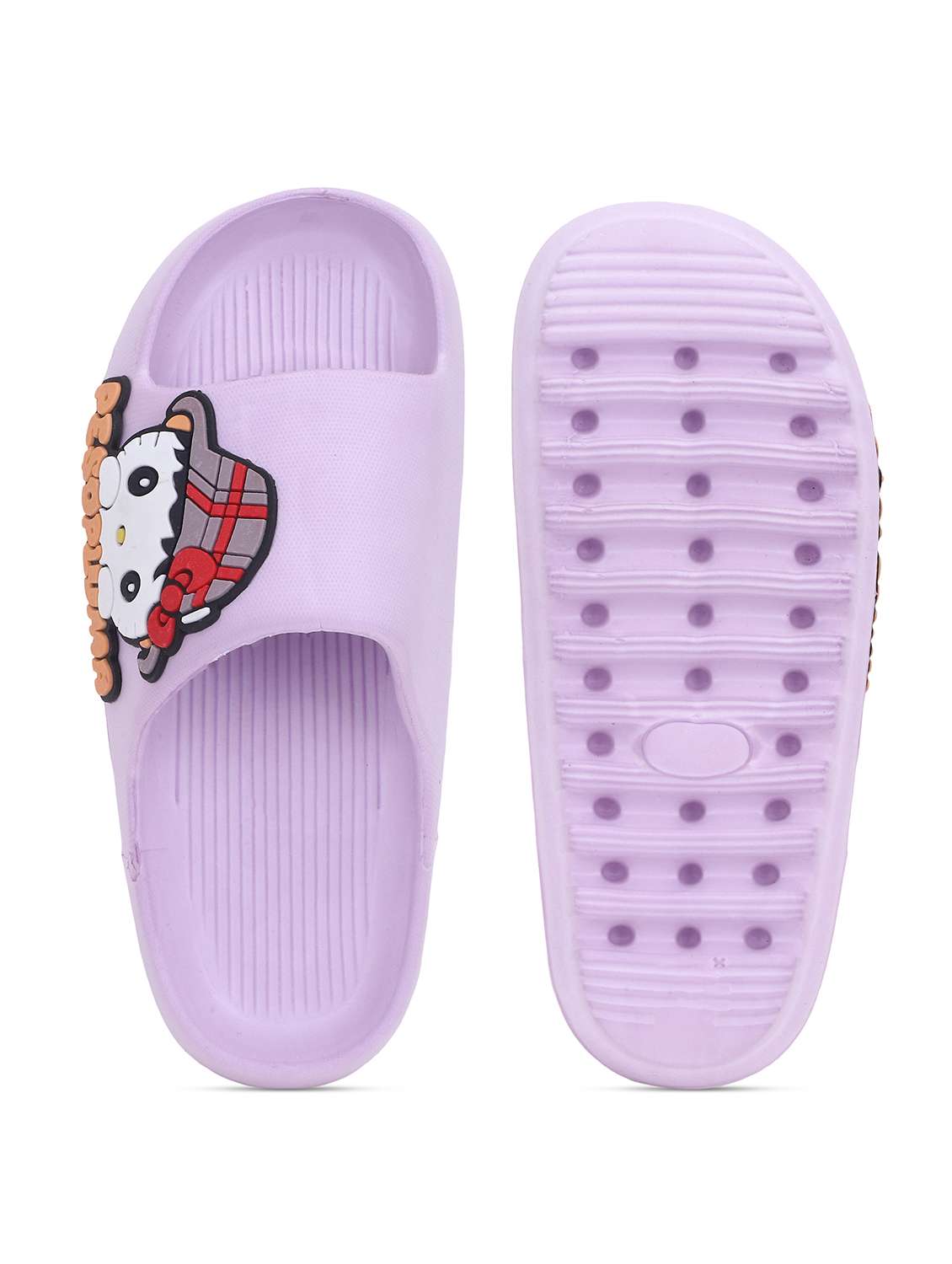 women printed slip on slides - 22295035 -  Standard Image - 5