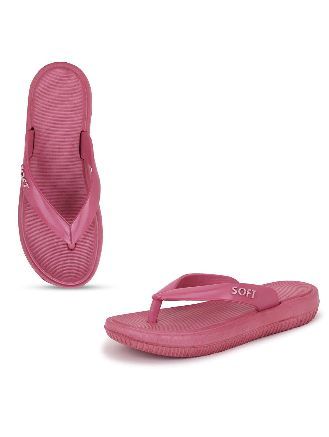women solid slip on flip flop - 22295041 -  Standard Image - 3